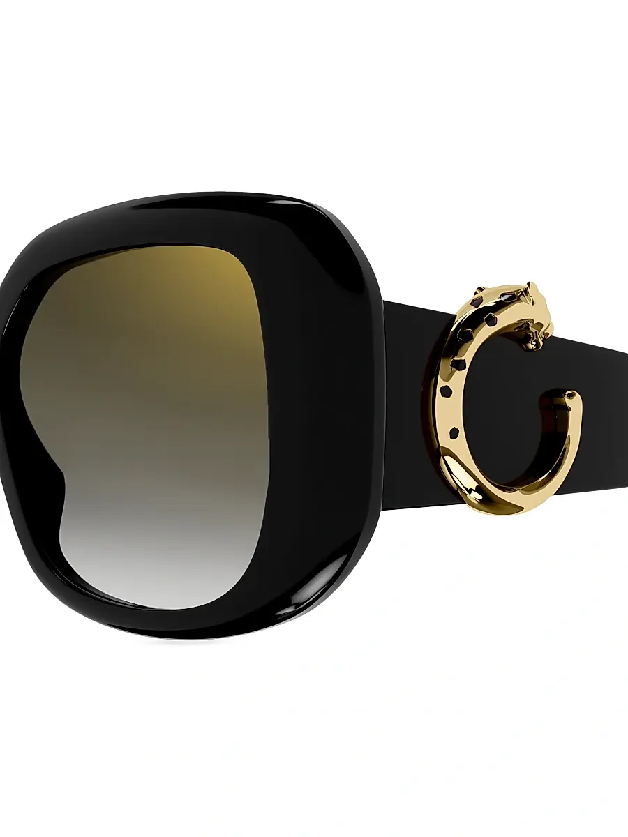 Cartier Women's 54MM Acetate Square Sunglasses | Thumbnail 3 Cartier Women's 54MM Acetate Square Sunglasses | Thumbnail 3