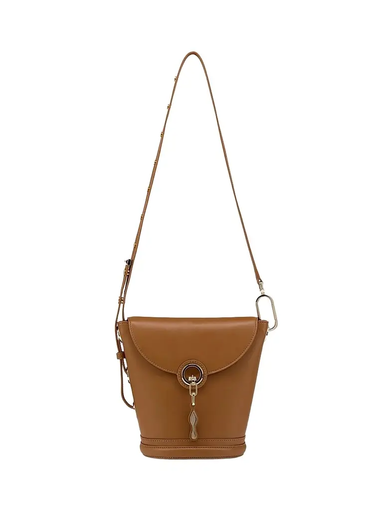 Christian Louboutin Women's Flo Shoulder Bag - Cuoio | Image 1 Christian Louboutin Women's Flo Shoulder Bag - Cuoio | Image 1