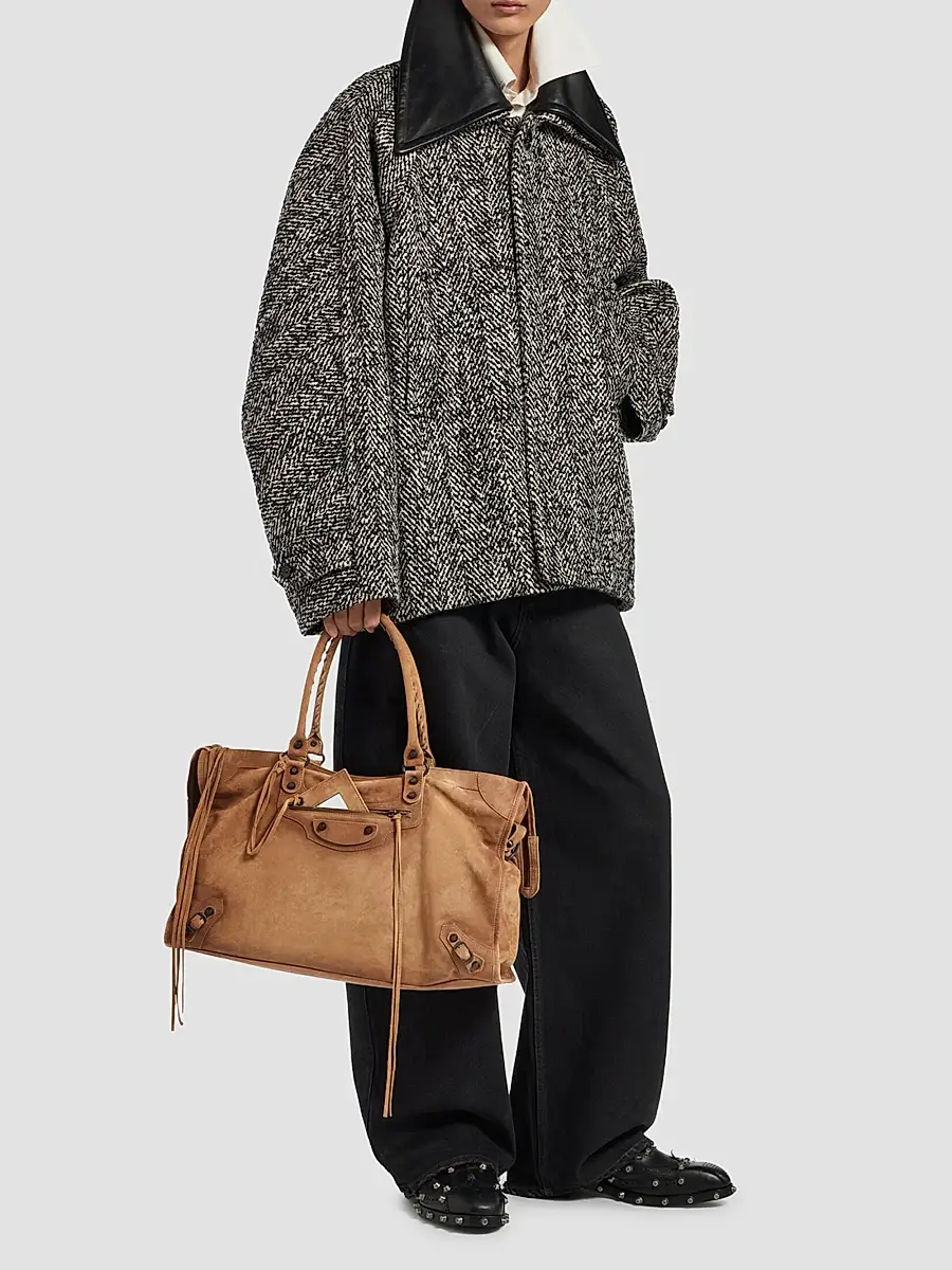 Balenciaga Men's Le City Large Tote Bag | Thumbnail 2
