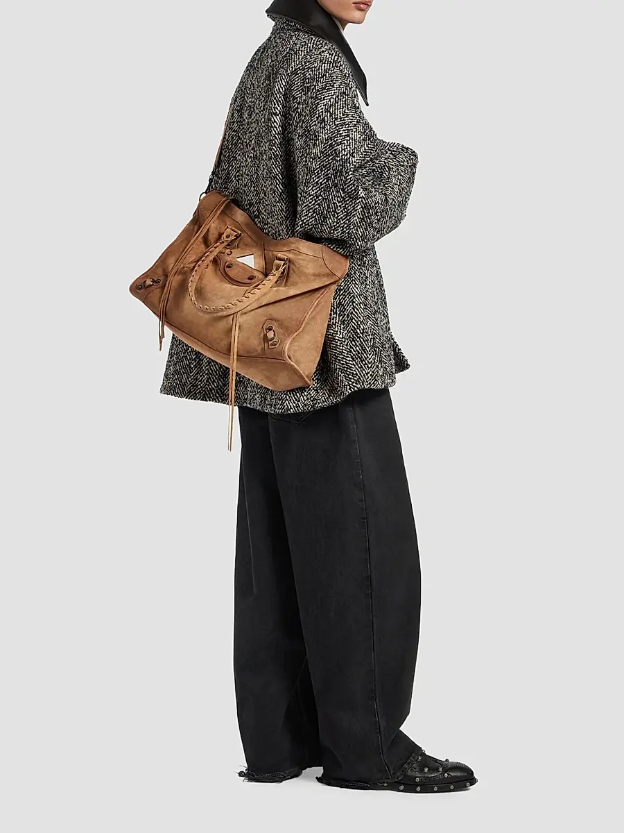 Balenciaga Men's Le City Large Tote Bag | Thumbnail 3