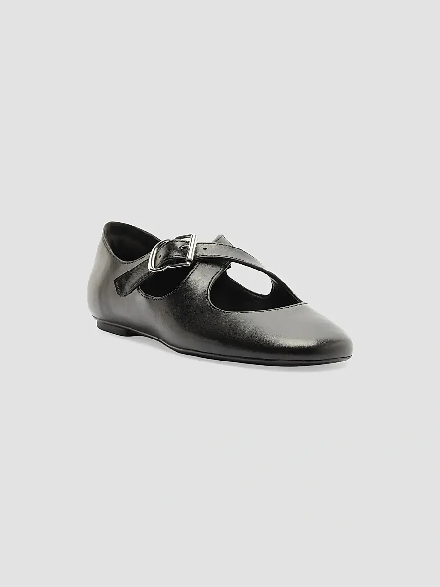 Schutz Women's Molly Leather Ballet Flats | Thumbnail 2 Schutz Women's Molly Leather Ballet Flats | Thumbnail 2