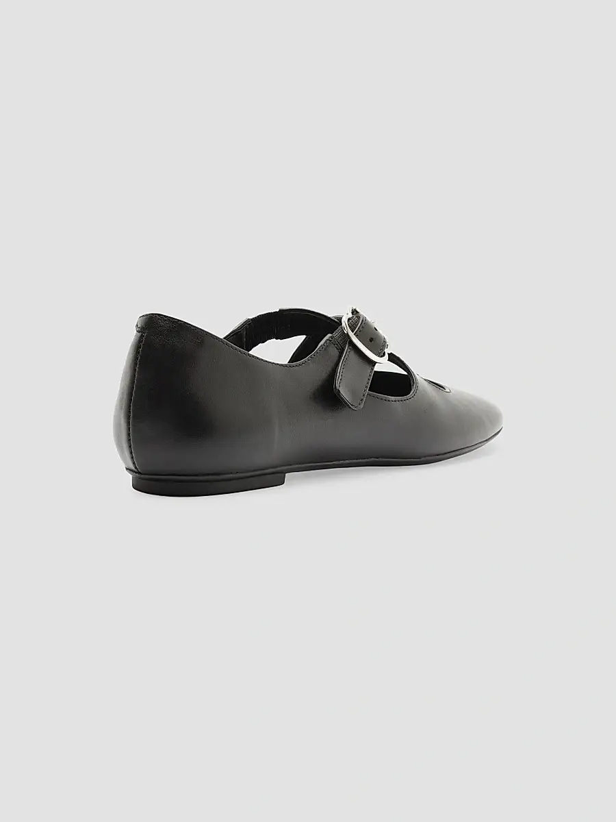 Schutz Women's Molly Leather Ballet Flats | Thumbnail 3 Schutz Women's Molly Leather Ballet Flats | Thumbnail 3