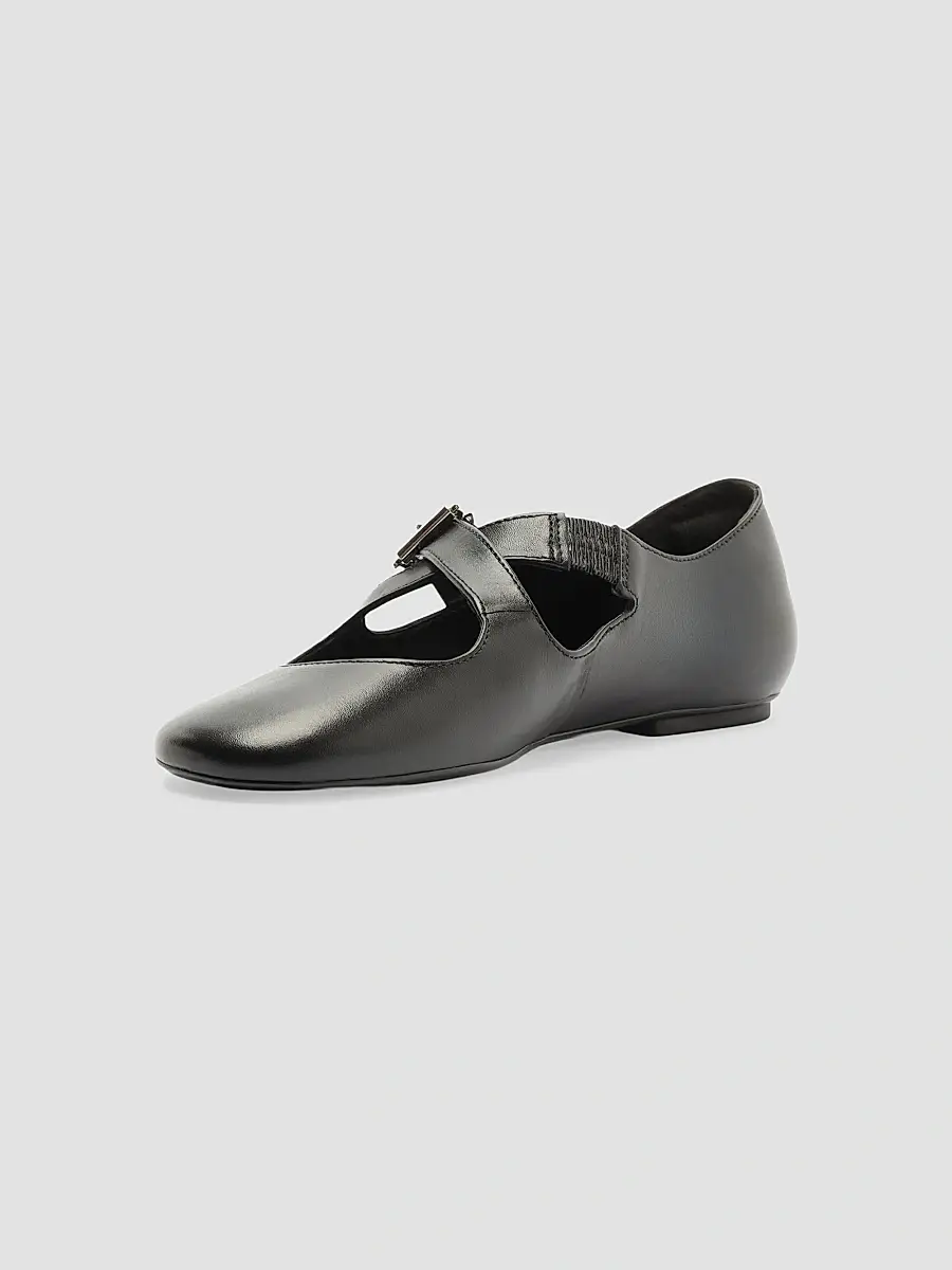 Schutz Women's Molly Leather Ballet Flats | Thumbnail 6 Schutz Women's Molly Leather Ballet Flats | Thumbnail 6