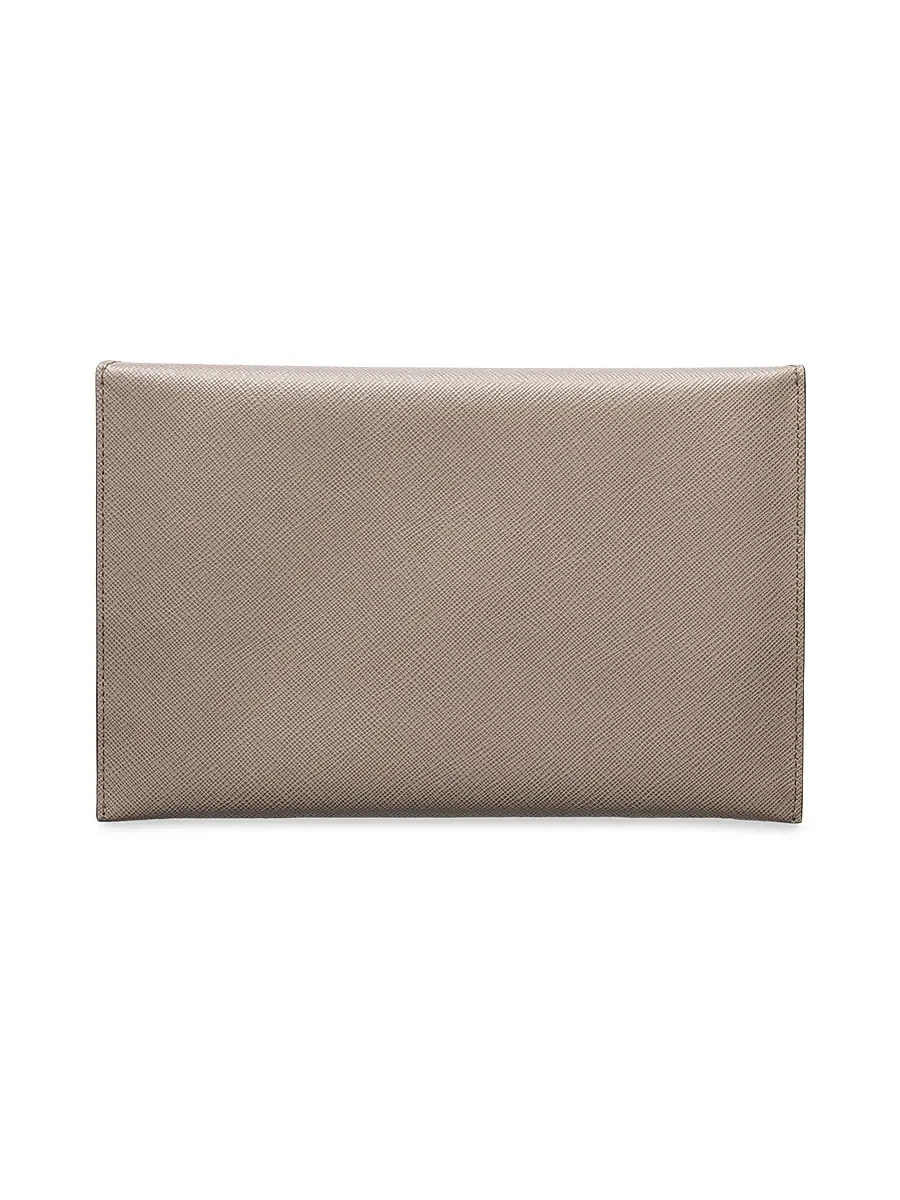 Prada Women's Saffiano Leather Envelope Clutch | Thumbnail 2 Prada Women's Saffiano Leather Envelope Clutch | Thumbnail 2