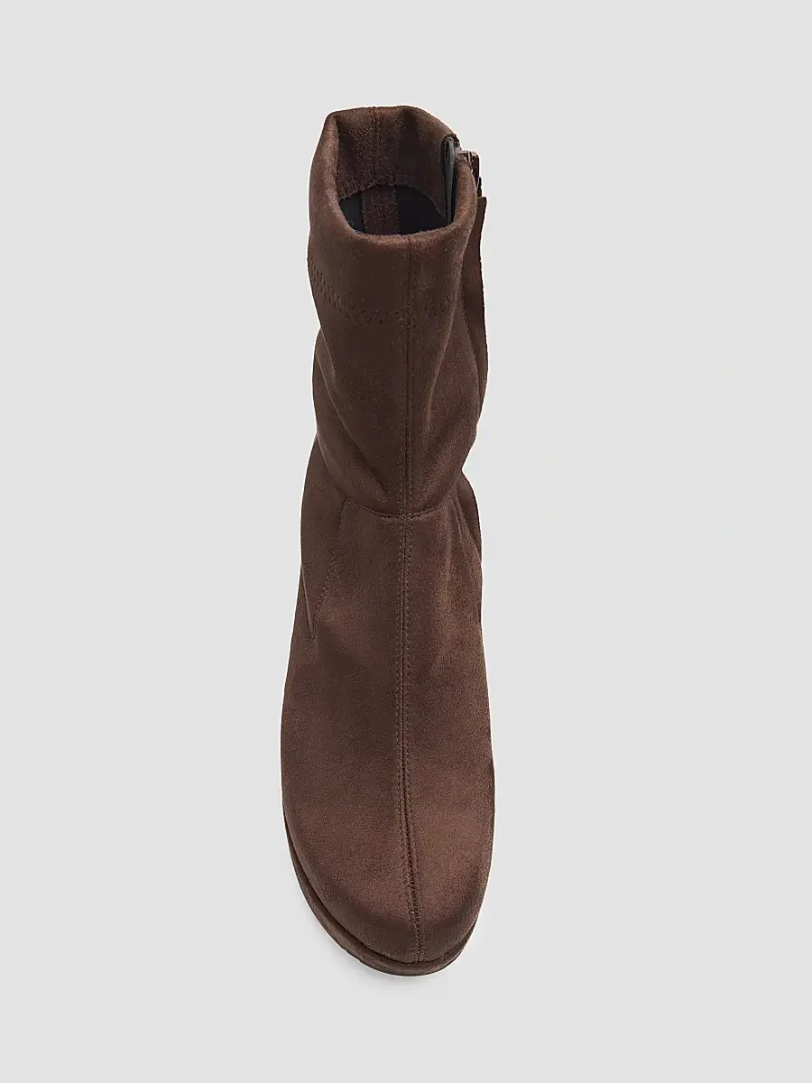 PEDRO GARCIA Women's Aliana 65MM Suede Wedge Sock Boots | Thumbnail 6