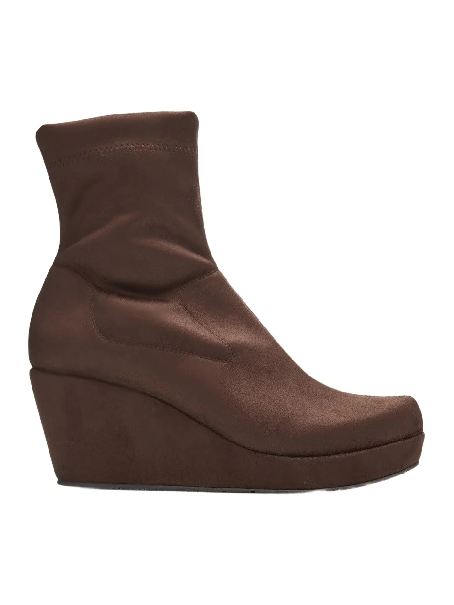 PEDRO GARCIA Women's Aliana 65MM Suede Wedge Sock Boots