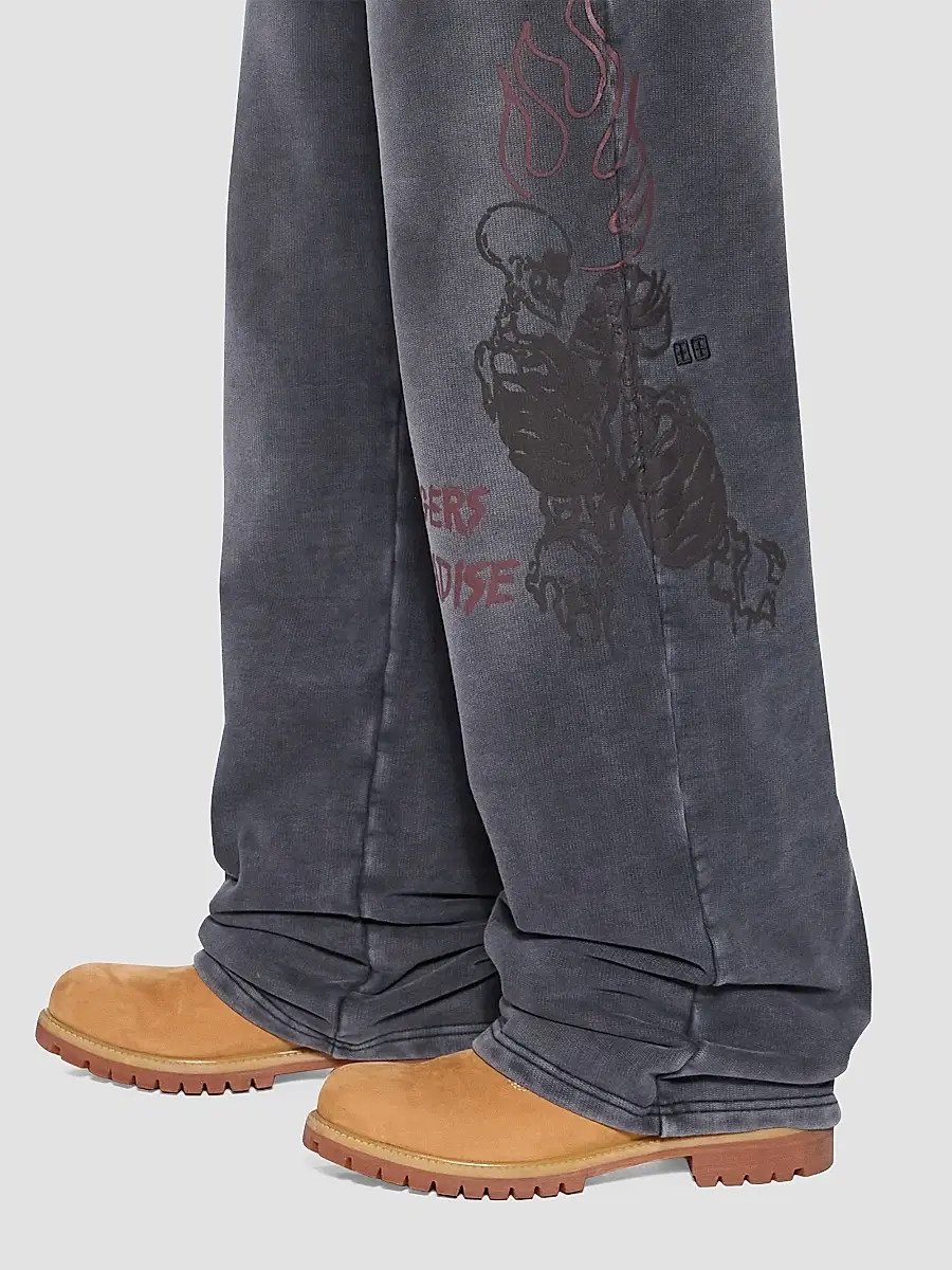 Ksubi Men's Printed Cotton Wide-Leg Track Pants | Thumbnail 4 Ksubi Men's Printed Cotton Wide-Leg Track Pants | Thumbnail 4