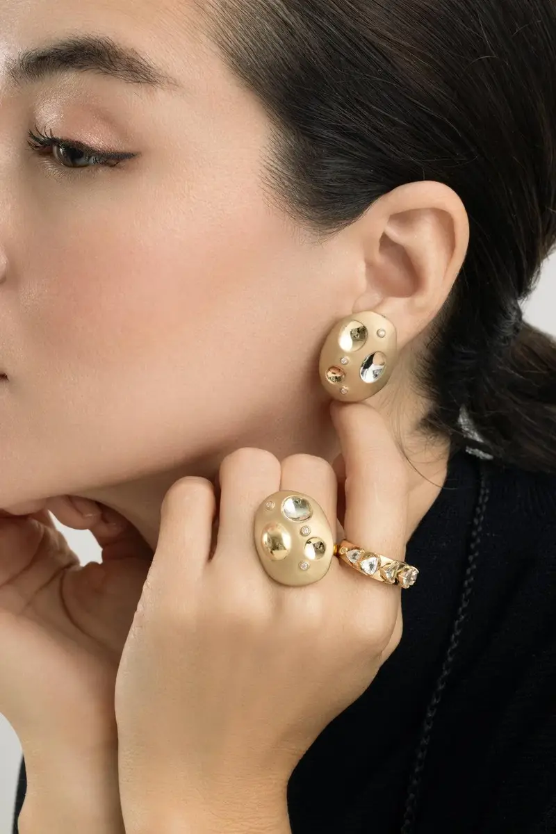 CAROL KAUFFMANN Diamond Rocks Flinstones Ring | Thumbnail 3