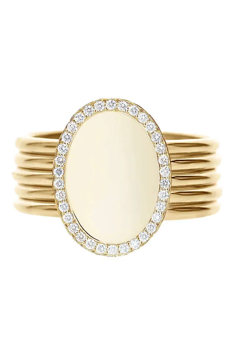 NANIS Diamond Five Band Sway Ring | Image 1 NANIS Diamond Five Band Sway Ring | Image 1