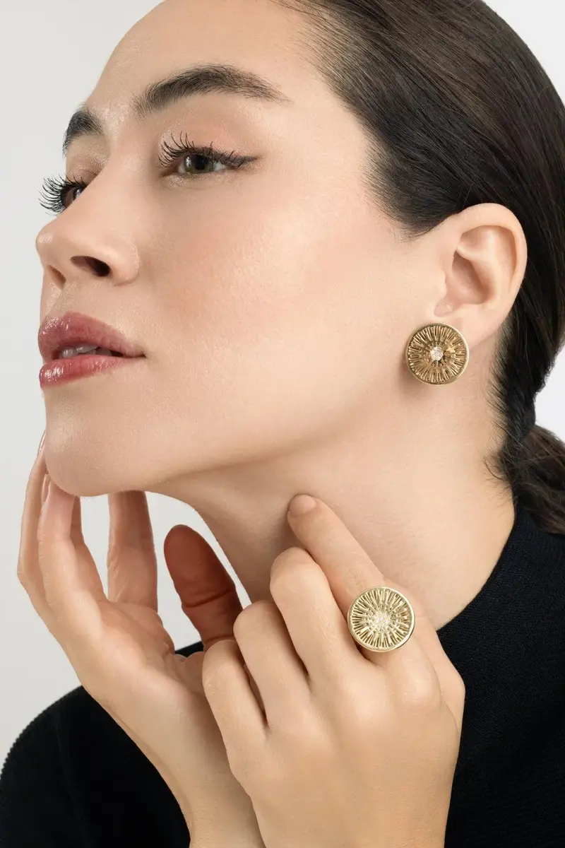 CAROL KAUFFMANN Diamond Explosion Earrings | Thumbnail 2