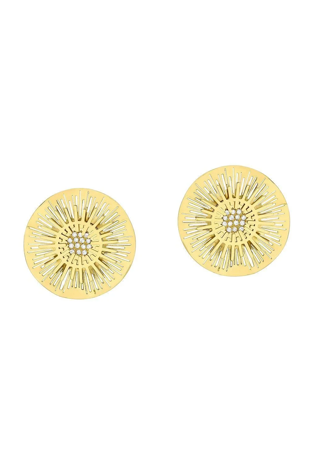 CAROL KAUFFMANN Diamond Explosion Earrings
