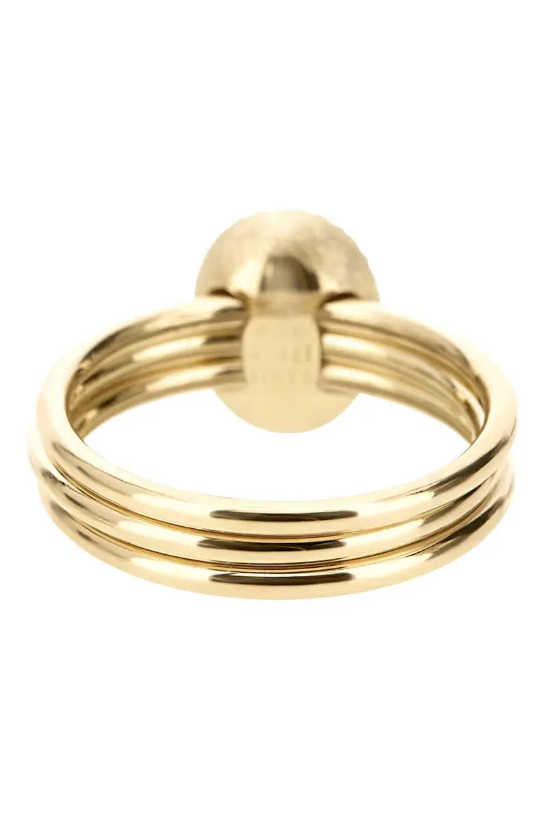 NANIS Diamond Halo Three Band Circle Ring | Thumbnail 4 NANIS Diamond Halo Three Band Circle Ring | Thumbnail 4