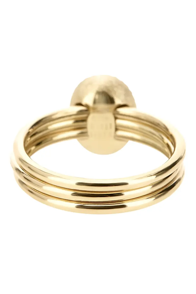 NANIS Diamond Halo Three Band Circle Ring | Thumbnail 5 NANIS Diamond Halo Three Band Circle Ring | Thumbnail 5