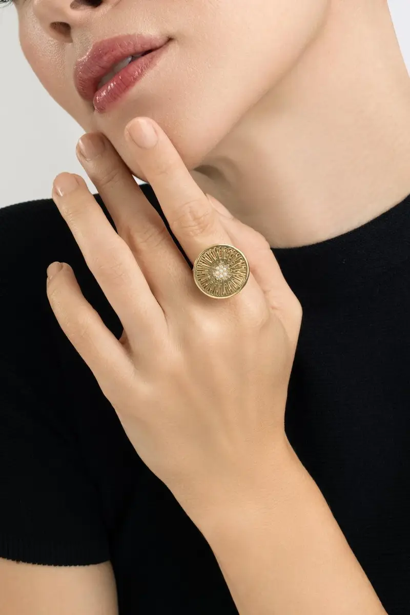 CAROL KAUFFMANN Diamond Large Explosion Ring | Thumbnail 2