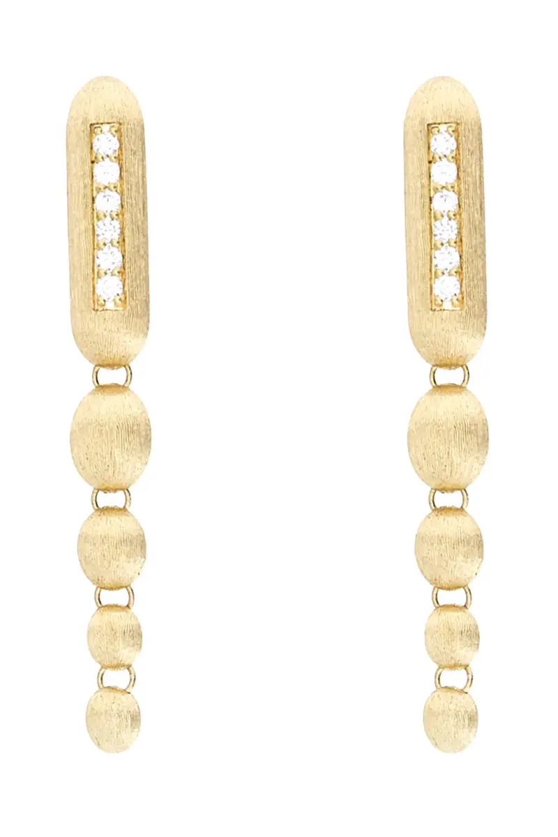 NANIS Diamond Line Elite Four Drop Earrings | Image 1 NANIS Diamond Line Elite Four Drop Earrings | Image 1