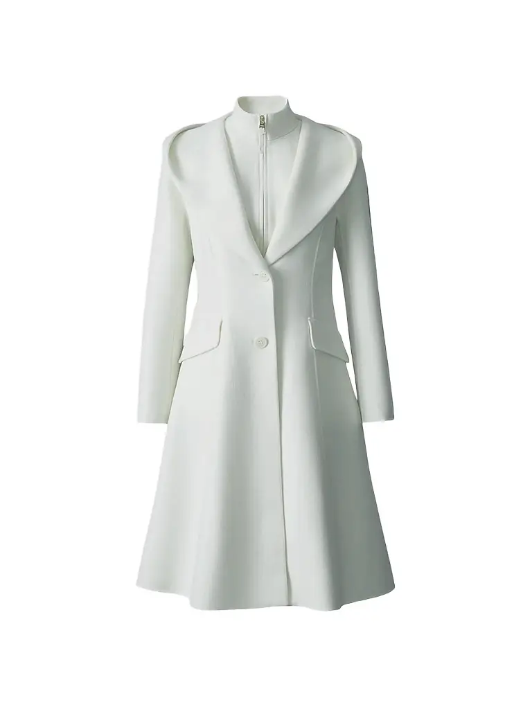 Mackage Women's Gloria Wool Removable Bib Coat