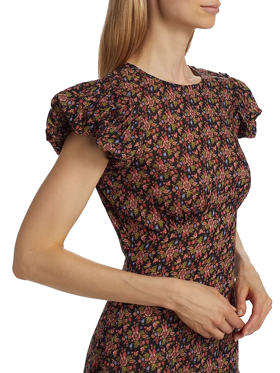 DÔEN Women's Rhodia A-Line Midi-Dress | Thumbnail 6 DÔEN Women's Rhodia A-Line Midi-Dress | Thumbnail 6