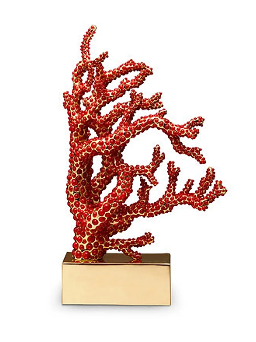 L'Objet Coral Bookend | Thumbnail 3 L'Objet Coral Bookend | Thumbnail 3