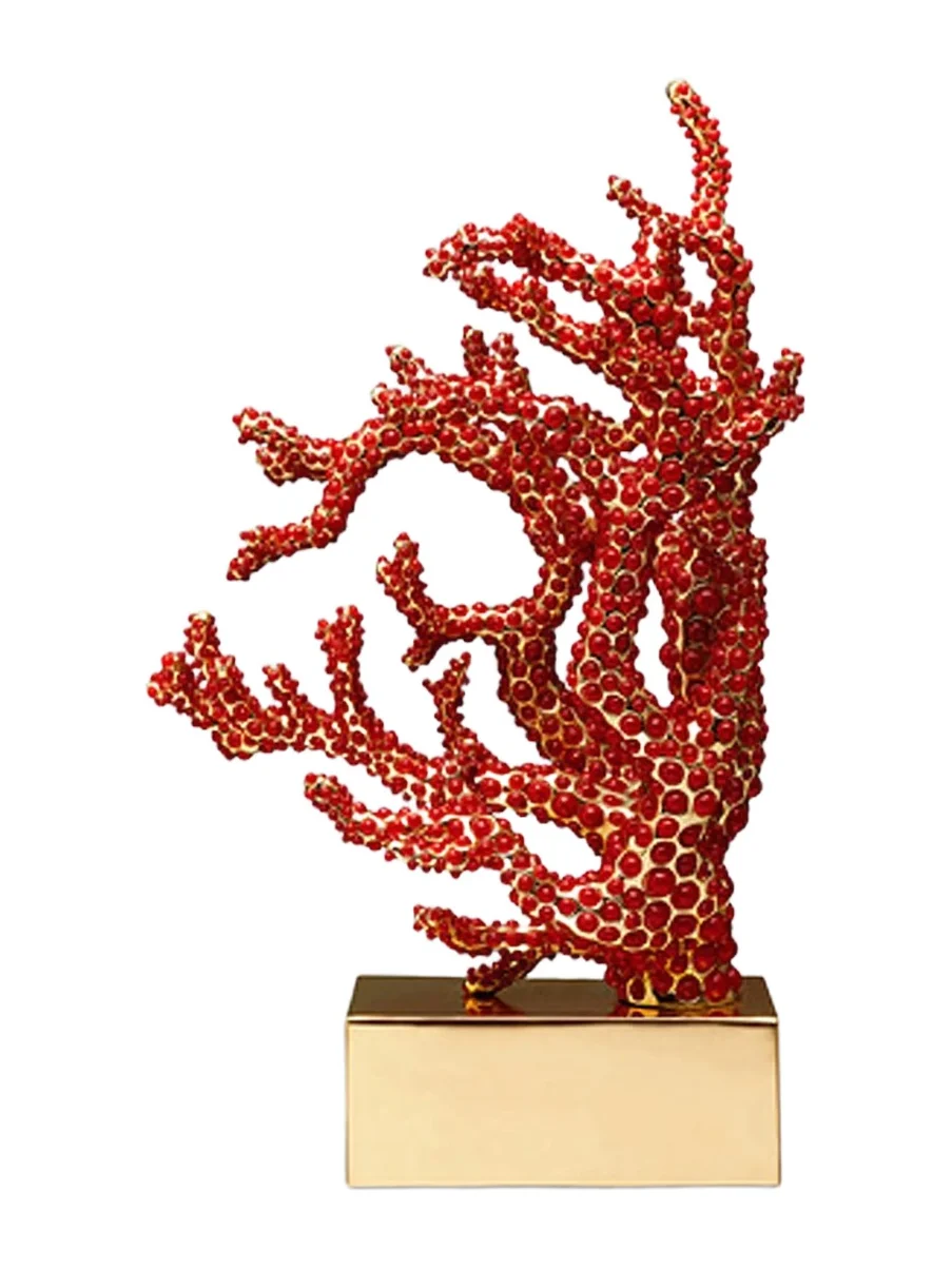 L'Objet Coral Bookend