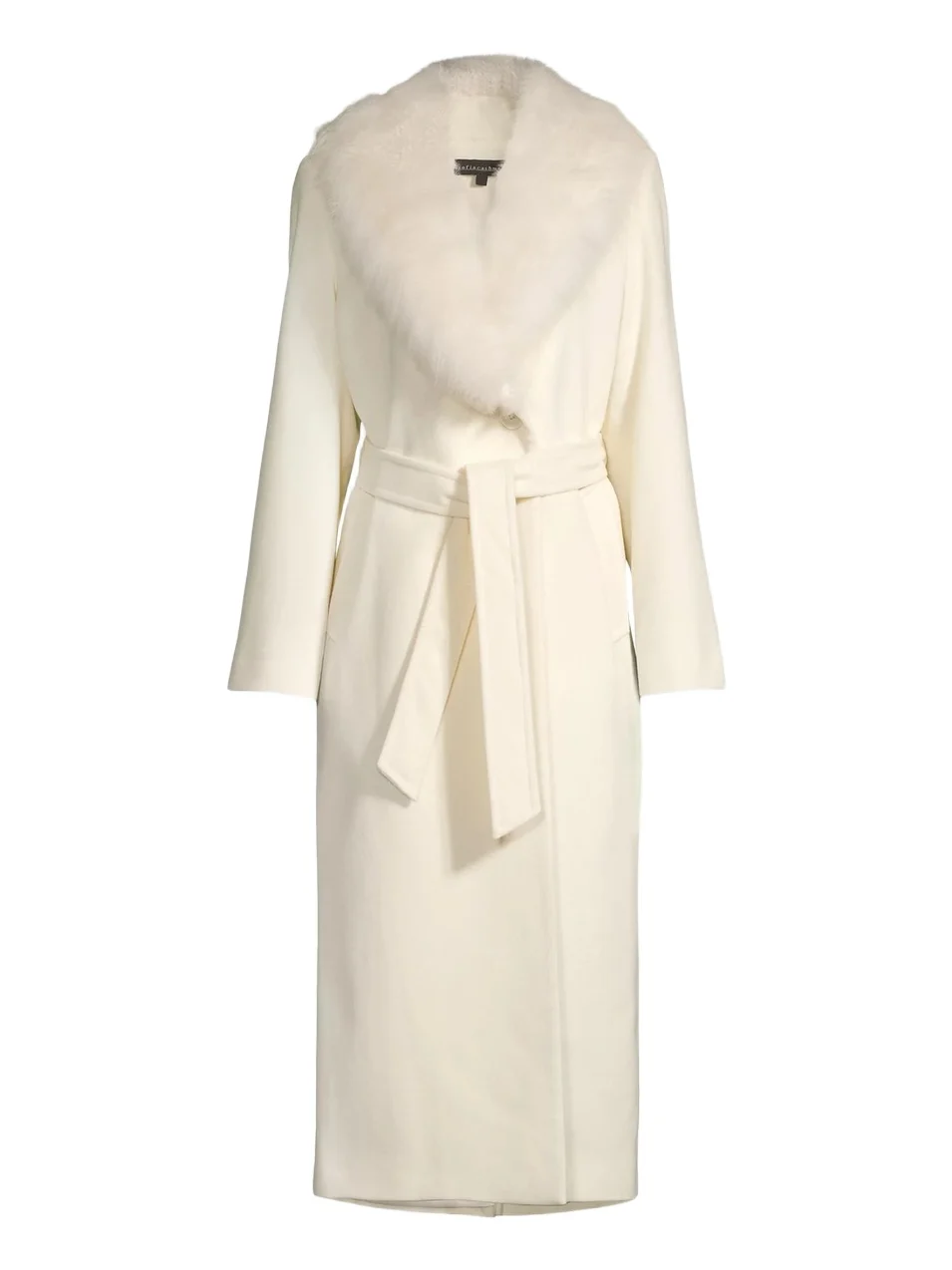 Women's Cashmere & Shearling Maxi Coat Women's Cashmere & Shearling Maxi Coat