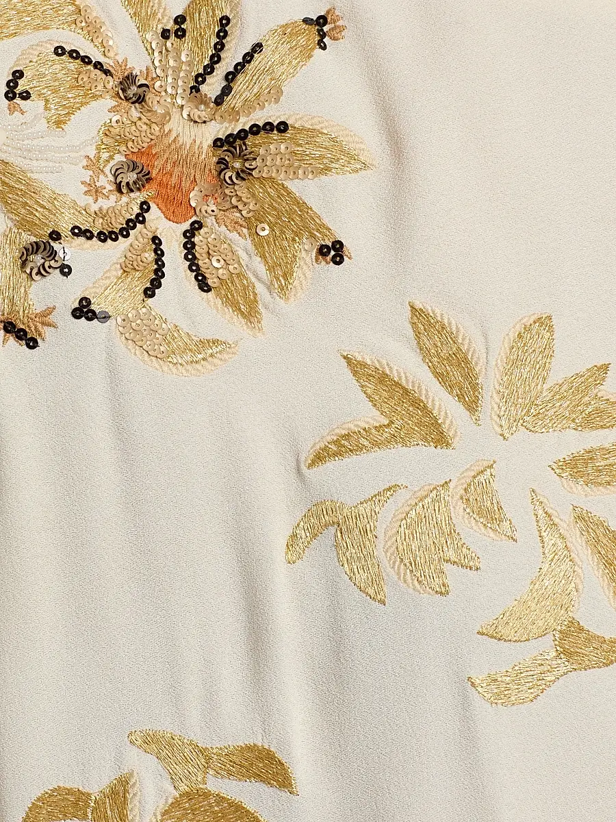 Isabel Marant Women's Samsha Floral-Embroidered Maxi Dress | Thumbnail 7 Isabel Marant Women's Samsha Floral-Embroidered Maxi Dress | Thumbnail 7