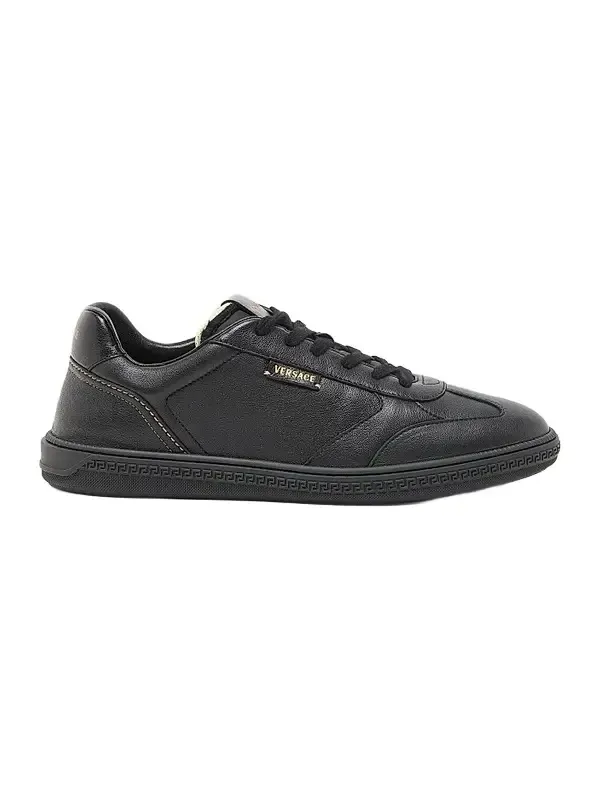 Versace Men's Leather Low-Top Sneakers