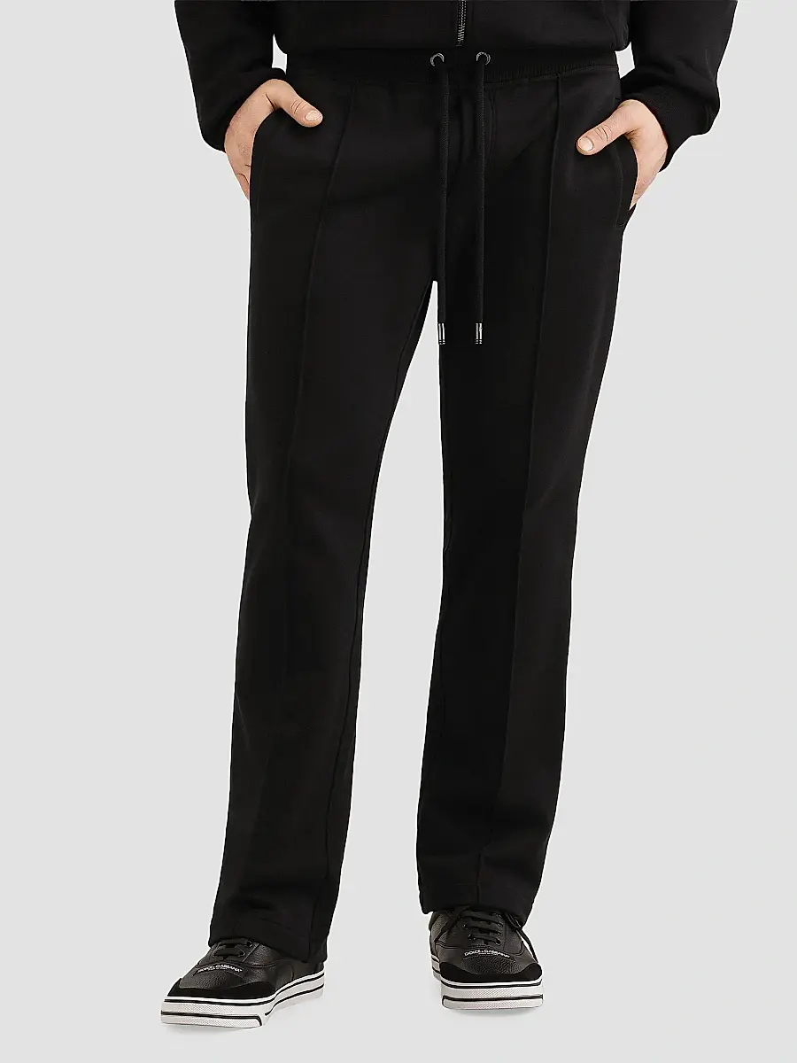 Dolce & Gabbana Men's Logo Cotton Drawstring Pants | Thumbnail 3