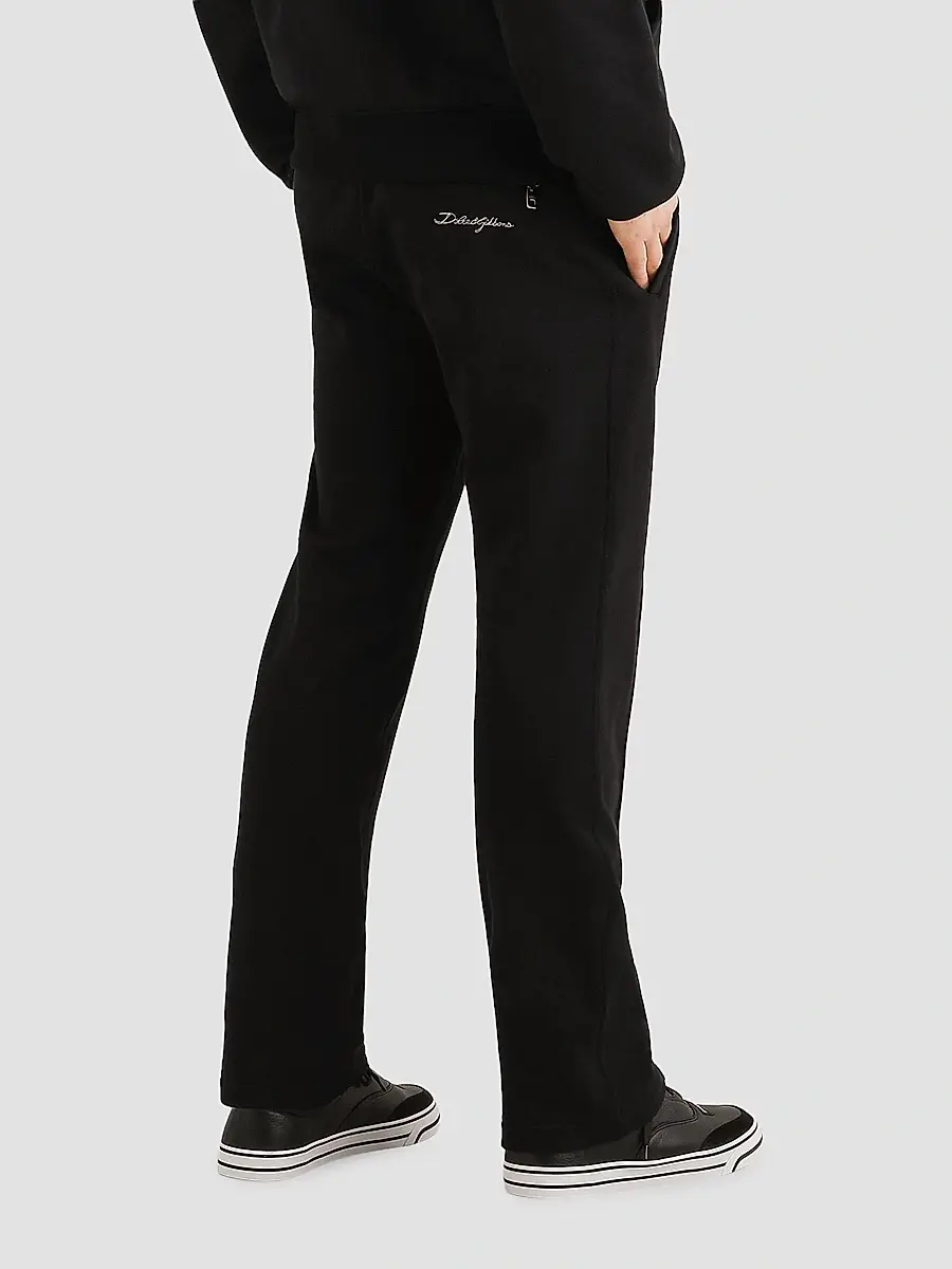 Dolce & Gabbana Men's Logo Cotton Drawstring Pants | Thumbnail 4