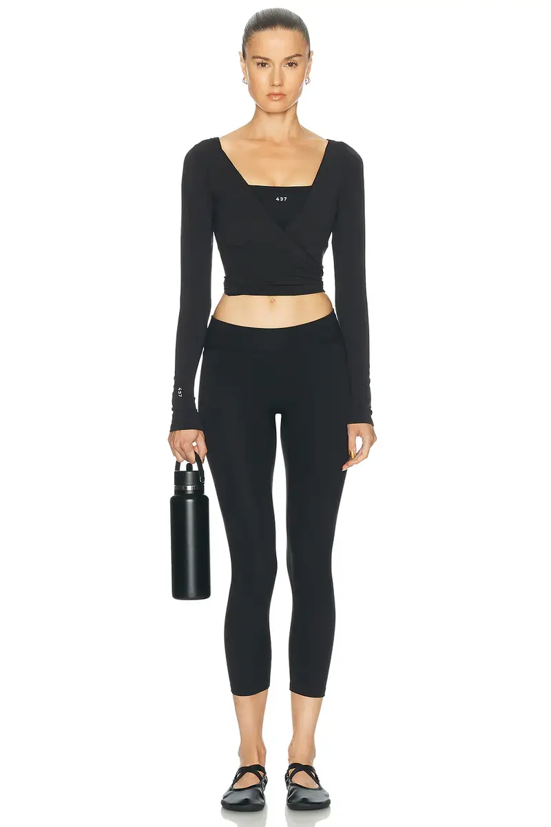 437 The Ballet Wrap Top | Thumbnail 4 437 The Ballet Wrap Top | Thumbnail 4