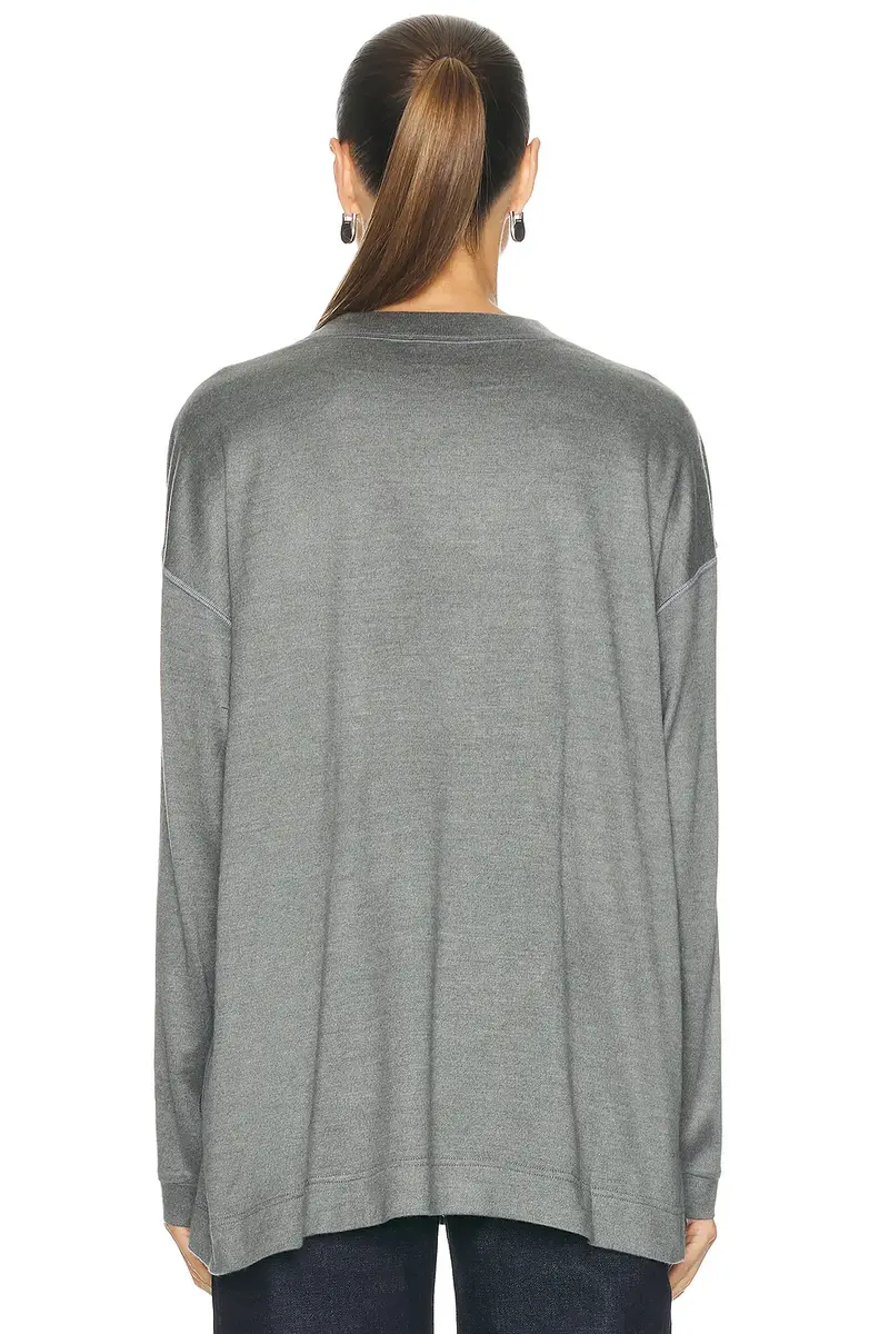 Khaite Dylan Washable Silk Top | Thumbnail 3 Khaite Dylan Washable Silk Top | Thumbnail 3