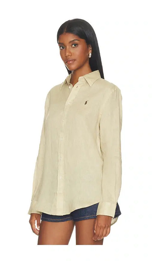 Polo Ralph Lauren Linen Button Front Shirt | Thumbnail 2