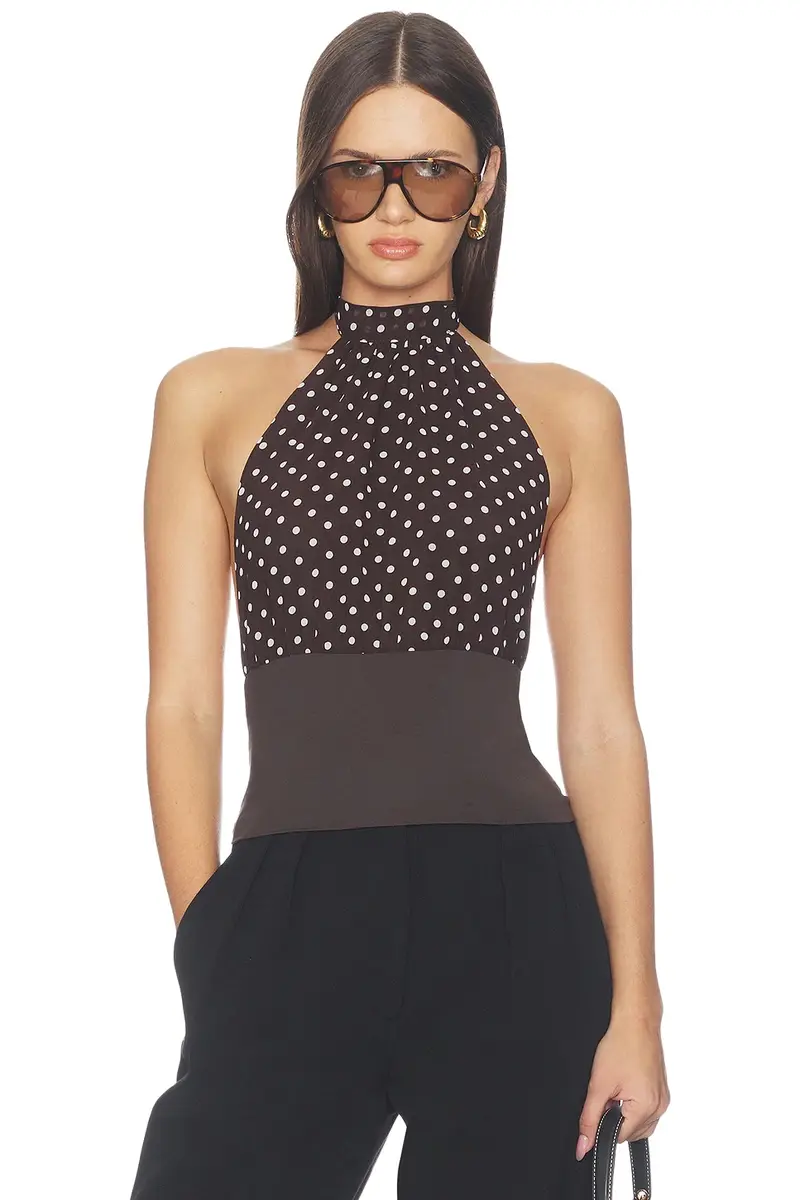 Justina Halter Top Justina Halter Top