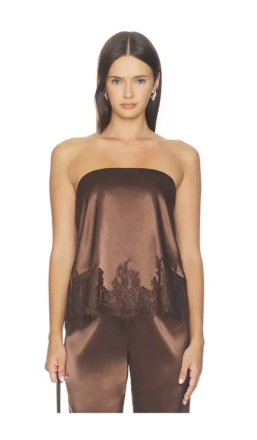 MORE TO COME Zoella Strapless Top