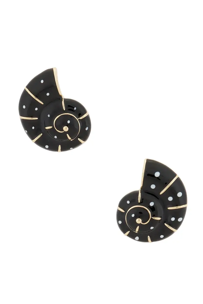 8 Other Reasons Spiral Shell Stud Earrings
