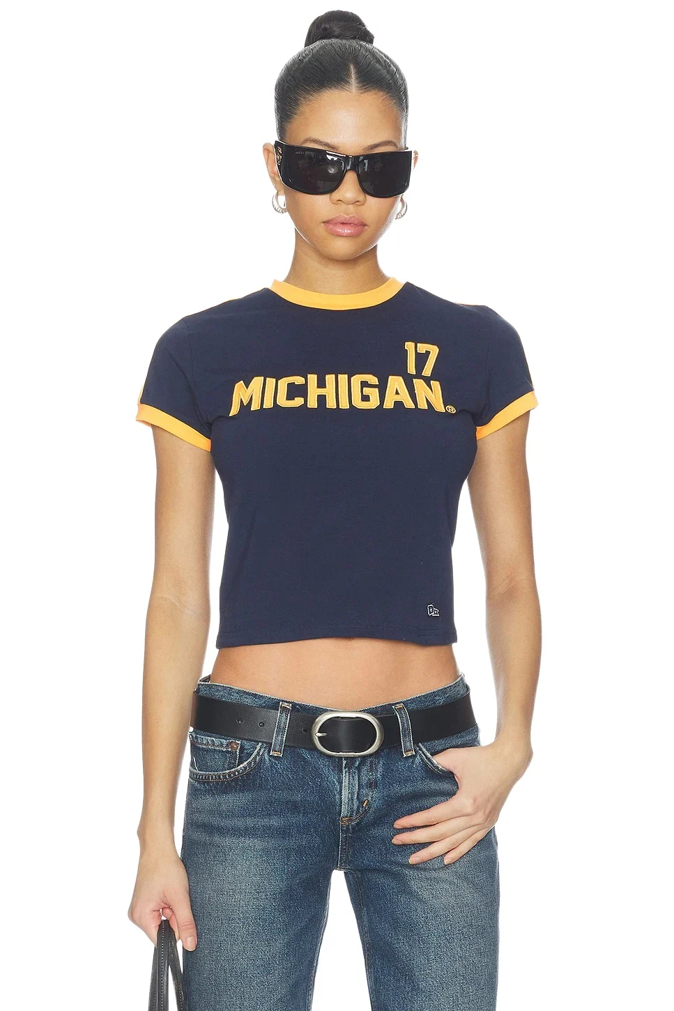 Hype and Vice Michigan Goalie Baby Tee