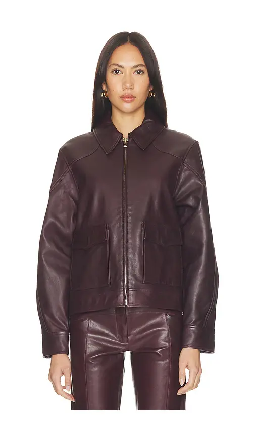 Mimchik Pint Leather Jacket | Thumbnail 2 Mimchik Pint Leather Jacket | Thumbnail 2
