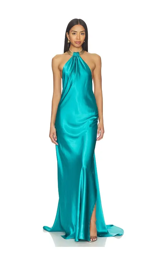 Bronx and Banco Amara Backless Gown