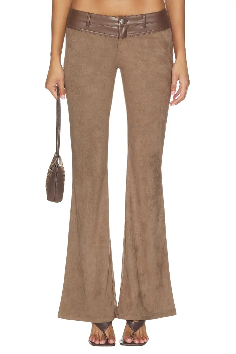 Viviane Suede Pant