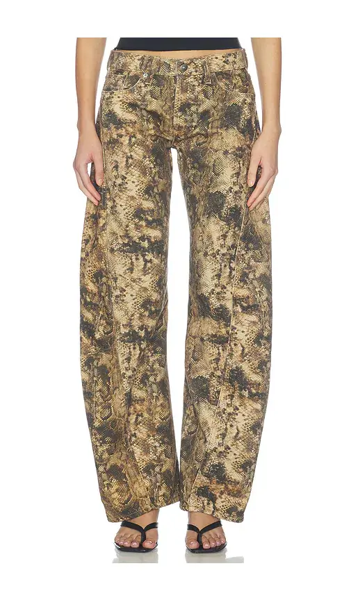 Free People X We The Free Fable Low Rise Bowed Jean | Thumbnail 2