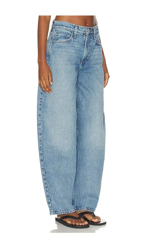 Favorite Daughter The Mercer Mid Rise Easy Barely Barrel Jean | Thumbnail 2 Favorite Daughter The Mercer Mid Rise Easy Barely Barrel Jean | Thumbnail 2