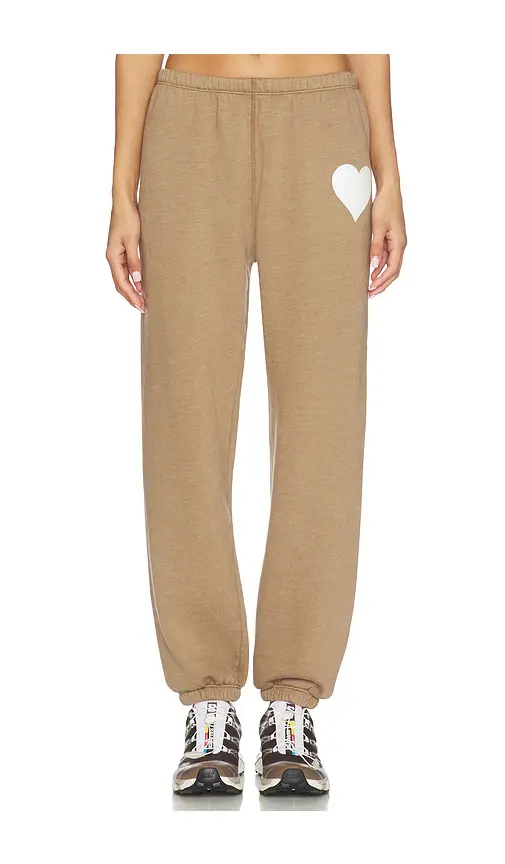 Sprwmn Heart Sweatpants | Image 1 Sprwmn Heart Sweatpants | Image 1