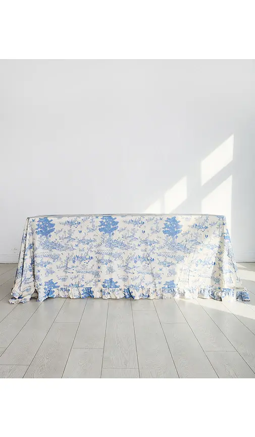 Friend of Mine Toile Tablecloth | Thumbnail 2 Friend of Mine Toile Tablecloth | Thumbnail 2