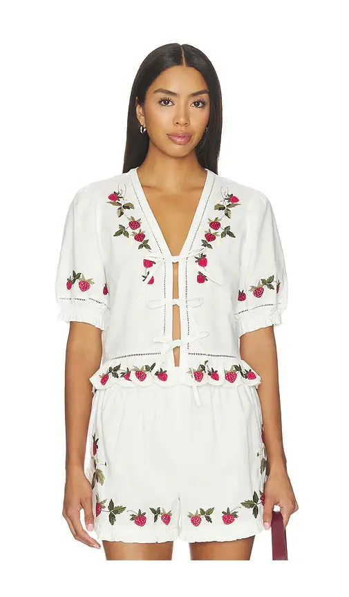 Sea Calla Strawberry Top | Image 1 Sea Calla Strawberry Top | Image 1