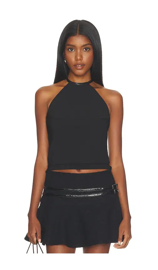 Mimchik Triple Belt Halter Top | Thumbnail 2