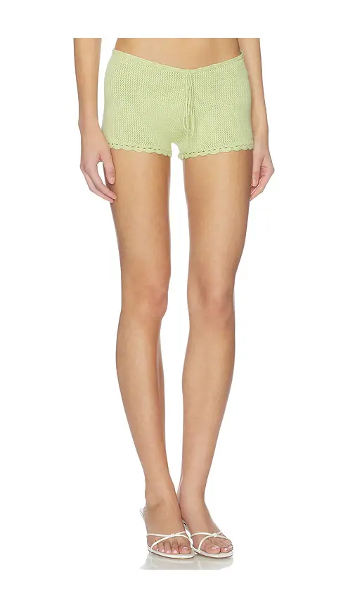Guizio Scallop Tie Knit Short | Thumbnail 2