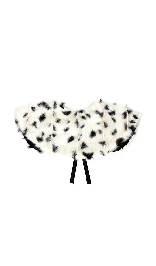Aknvas Faux Fur Long Haired Shoulder Collar | Thumbnail 2