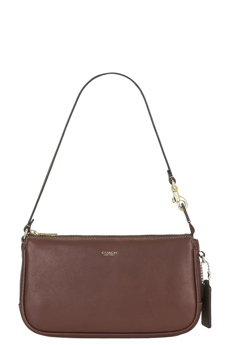 Natural Grain Leather Plaza Bag