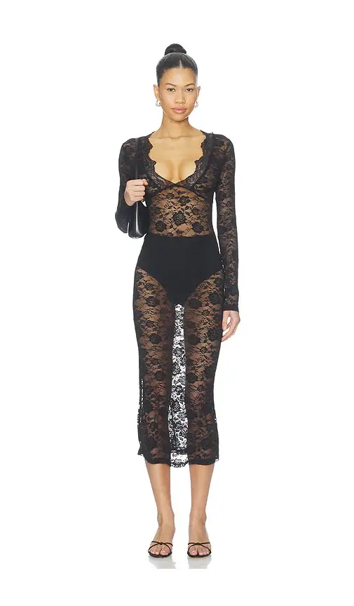 superdown Lachlan Midi Dress | Image 1 superdown Lachlan Midi Dress | Image 1