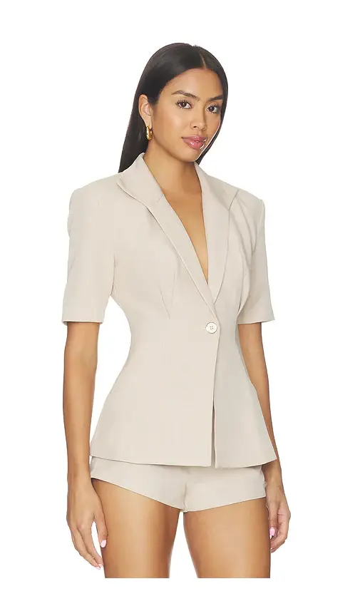 ALL THE WAYS Landry Short Sleeve Blazer | Thumbnail 2