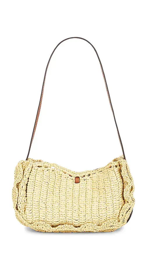 Ulla Johnson Marina Raffia Scallop Pouchette Bag | Thumbnail 2 Ulla Johnson Marina Raffia Scallop Pouchette Bag | Thumbnail 2